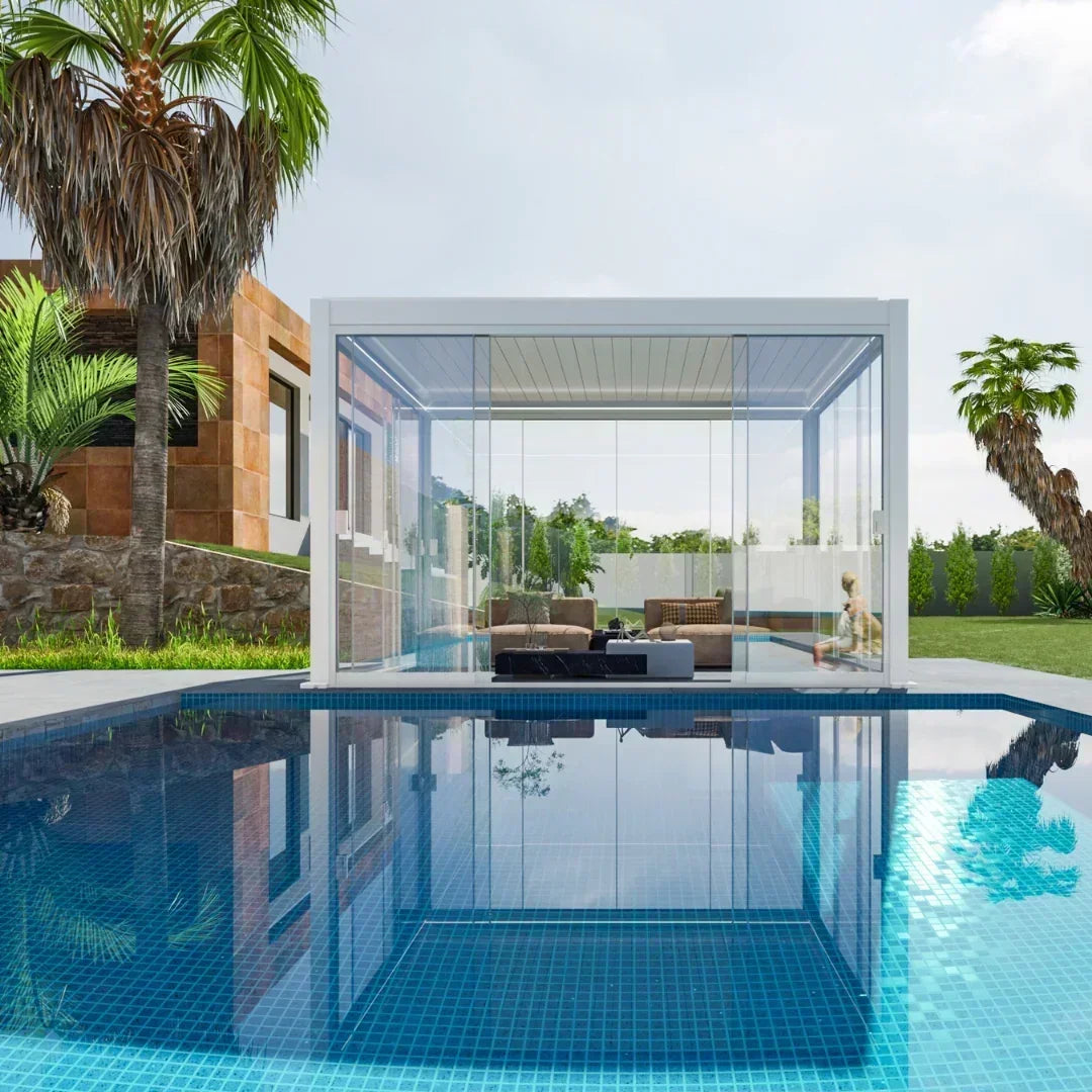 Pergola Nova sur terrasse