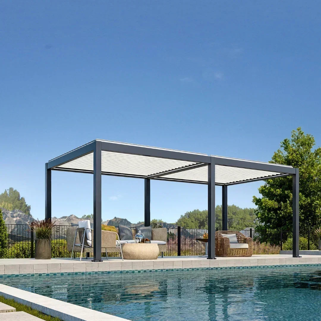 Pergola bioclimatique Nova en situation