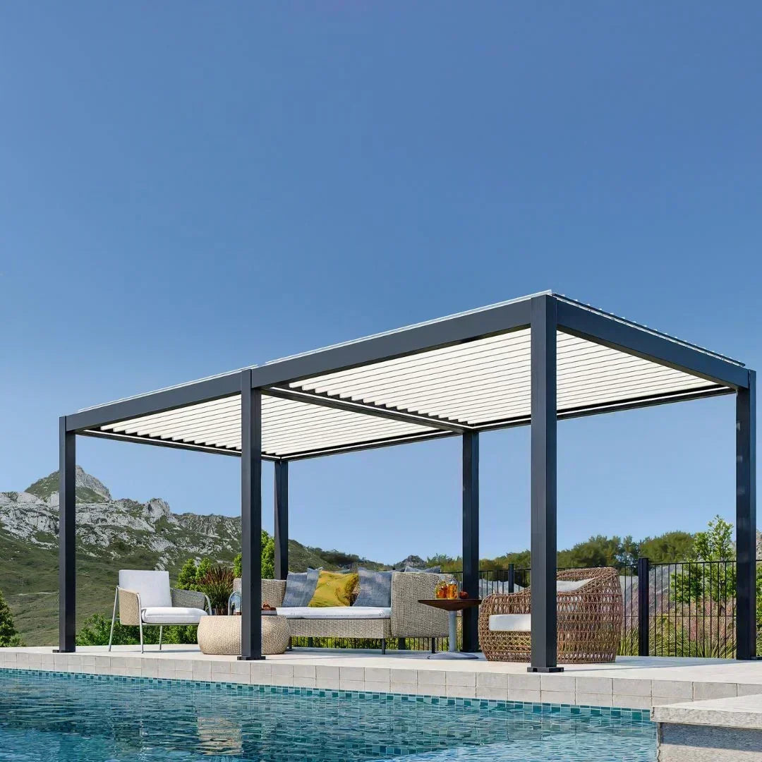 Pergola bioclimatique Nova en situation