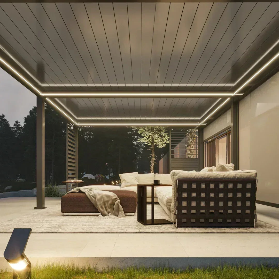 Pergola bioclimatique Nova en situation